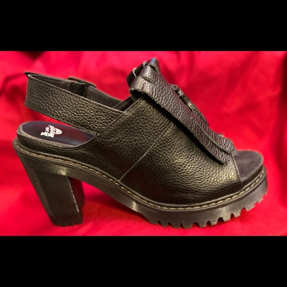 Dr Martens open toe high heel wedge. Brand new. - Picture 8 of 10